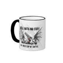Enfer Hath aucune tasse de café de fureur