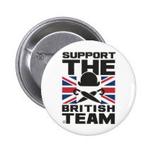 ENGLISH TEAM BADGES AVEC AGRAFE