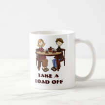 Enlevez une charge mug à café