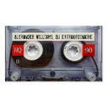 Enregistreur à cassettes Extraordinaire du DJ Modèle De Carte De Visite