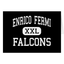 Enrico Fermi - Falcons - haut - Enfield Carte De Vœux