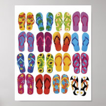 Ensemble coloré de vecteur de bascules électroniqu posters