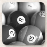 Ensemble de caboteur de liège de billards sous-bock