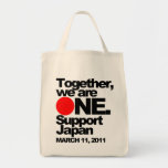 "Ensemble nous avons UN ans. Sac du Japon de souti