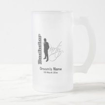 Enterrement de vie de jeune garçon - tasses et tas