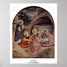 Enterrement par ATF Angelico Posters