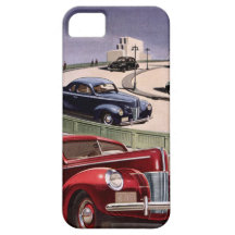 Entraînement de voitures classique vintage de berl coque iPhone 5
