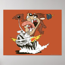 Entraînement furieux de Taz Poster