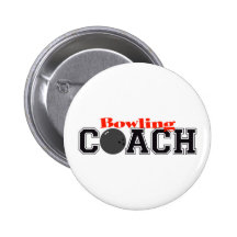 Entraîneur de bowling badges avec agrafe