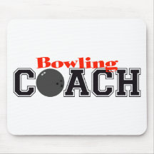 Entraîneur de bowling tapis de souris