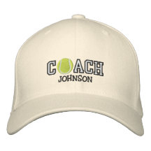 Entraîneur de tennis casquette de baseball