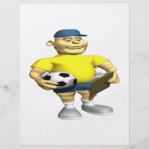 Entraîneur du football prospectus customisé