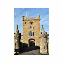 Entrée de château photo en découpe