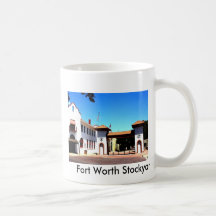 Entrée de parcs à bestiaux de Fort Worth Tasse