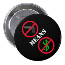 Entreprises de soutien de GunLink/bouton B droites Badge Avec Épingle