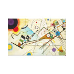 Enveloppe de toile de la composition VIII en Kandi Toiles Tendues Sur Châssis