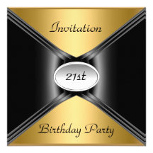 Enveloppe d'invitation toute couleur d'or d'annive
