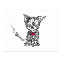 envoyez baby.monkeyFACE Cartes Postales