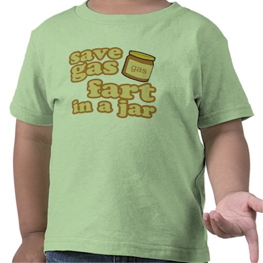 Épargnez le gaz - pet dans un pot t-shirt