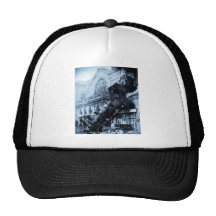 Épave de train chez Montparnasse, le 22 octobre 18 Casquette