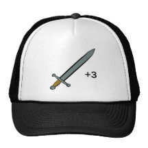 épée +3 casquettes