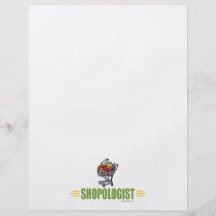 Épicerie drôle prospectus avec motif