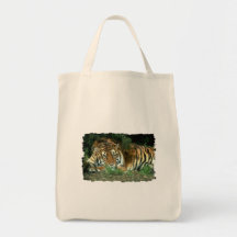 Épicerie Fourre-tout de tigre de Bengale Sac En Toile