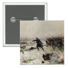 Épisode de la guerre de 1870 badge avec épingle