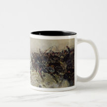 Épisode de la guerre de 1870 tasse à café