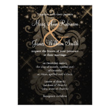 Épousant des économies le remous floral de scintil invitations