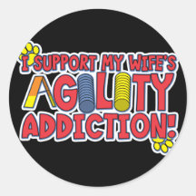 Épouse d'agilité adhésif