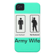 épouse d'armée coques iPhone 4 Case-Mate