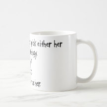 Épouse ou cosmétologie de sélection mugs à café