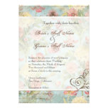 Épouser floral de fleurs de tulipe rose de pivoine invitations
