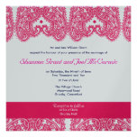 Épouser l'argent et le Cerise. d'invitation