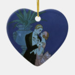 Épouser Romance de nouveaux mariés d'amour vintage Ornements