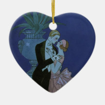 Épouser Romance de nouveaux mariés d'amour vintage Décoration Pour Sapin De Noël