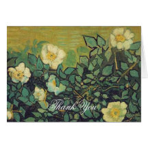 Épouser vous remercient de noter des roses de Vinc Carte De Vœux