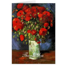 Épouser vous remercient de noter Vincent van Gogh Cartes De Vœux