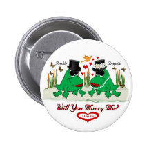 Épousez-moi…. Badges Avec Agrafe