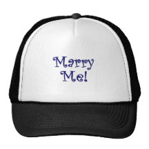 Épousez-moi ! casquette de camionneur