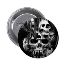 Epouvante d'Halloween - Pin's Avec Agrafe