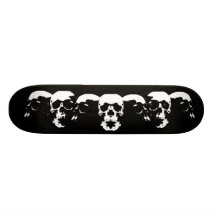 ÉQUIPAGE DE CRÂNES PLANCHES À ROULETTES CUSTOMISÉES