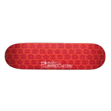 Équipage fâché - rouge 2 plateau de skateboard