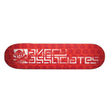 Équipage fâché - rouge, grand pochoir planches à roulettes