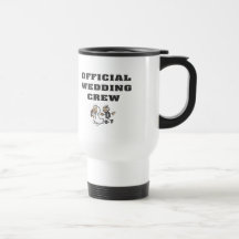 Équipage officiel de mariage mug à café
