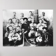 Équipe de baseball d'USS Maine, 1898 Affiches