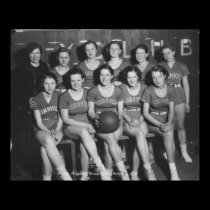 Équipe de basket de lycée de filles posters