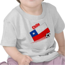 Équipe de football chilienne t-shirts