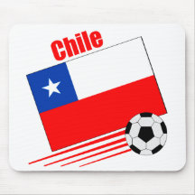 Équipe de football chilienne tapis de souris